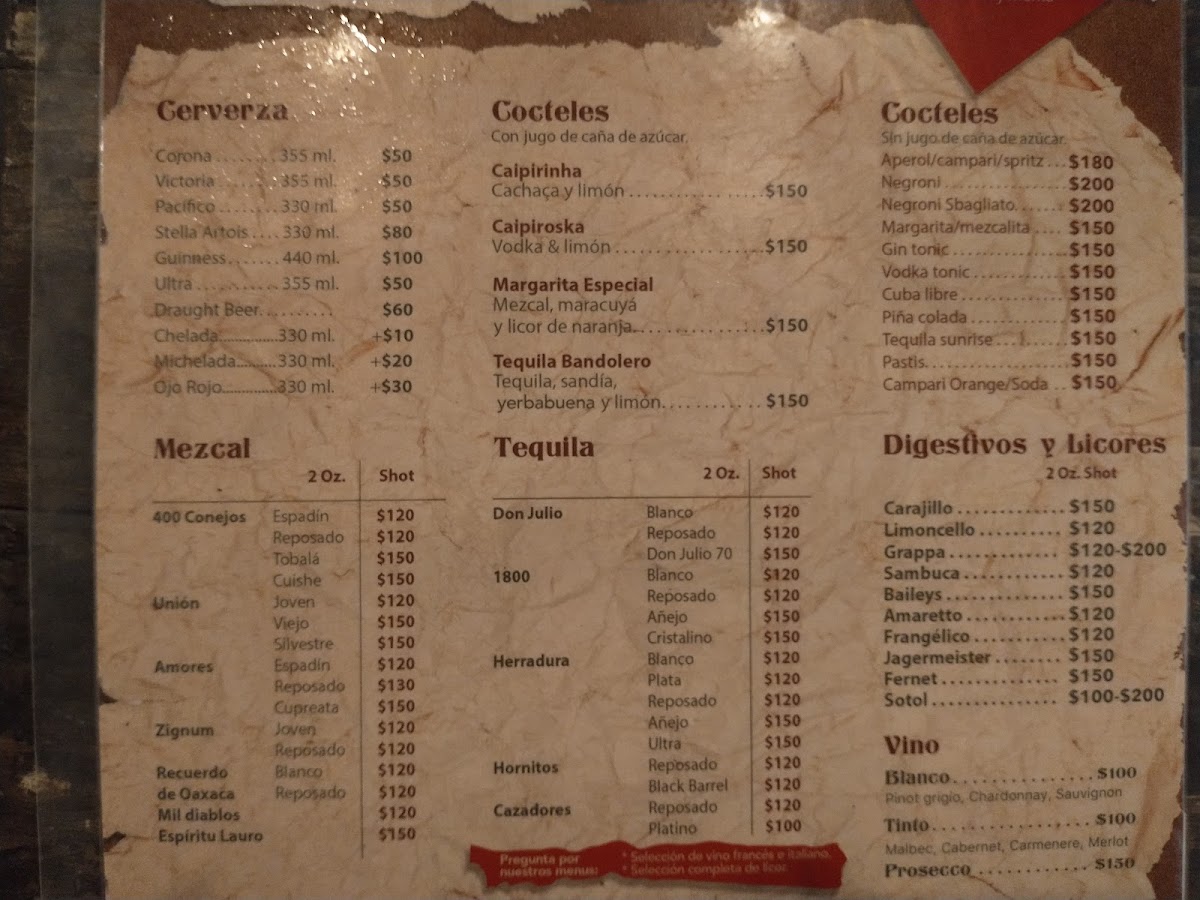 Batey Mojito And Guarapo Bar Menu Photo 5