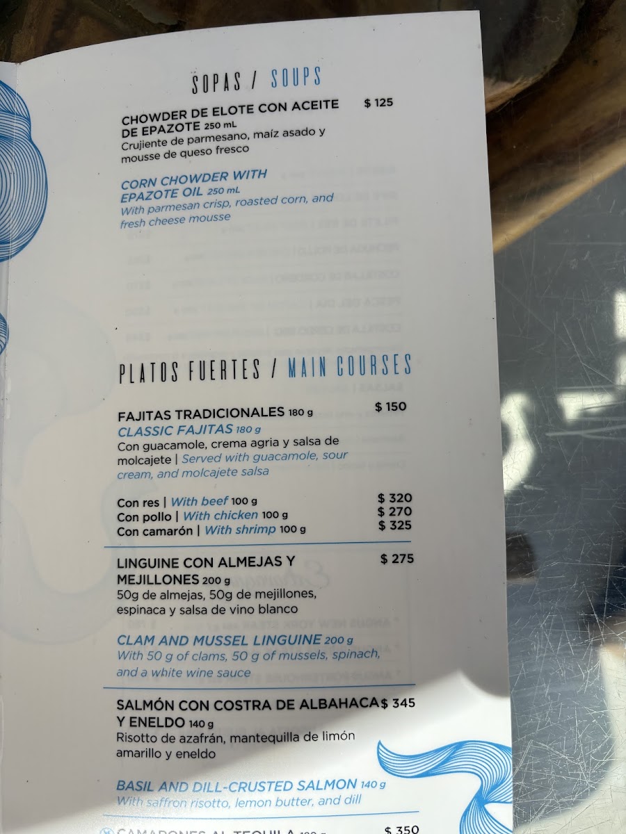 Beach Club Menu Photo 10