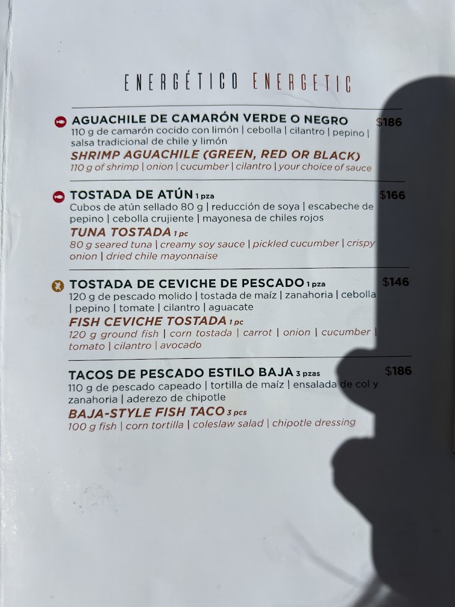 Beach Club Menu Photo 4