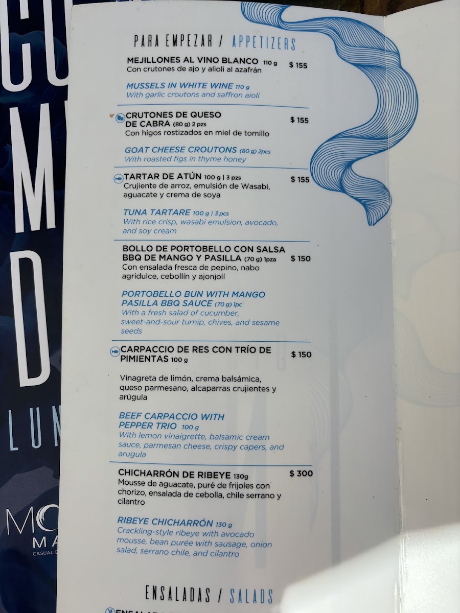 Beach Club Menu Photo 7