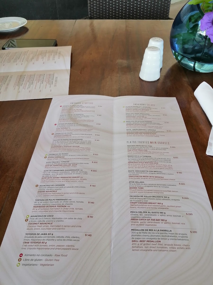 Beach Club Menu Photo 8