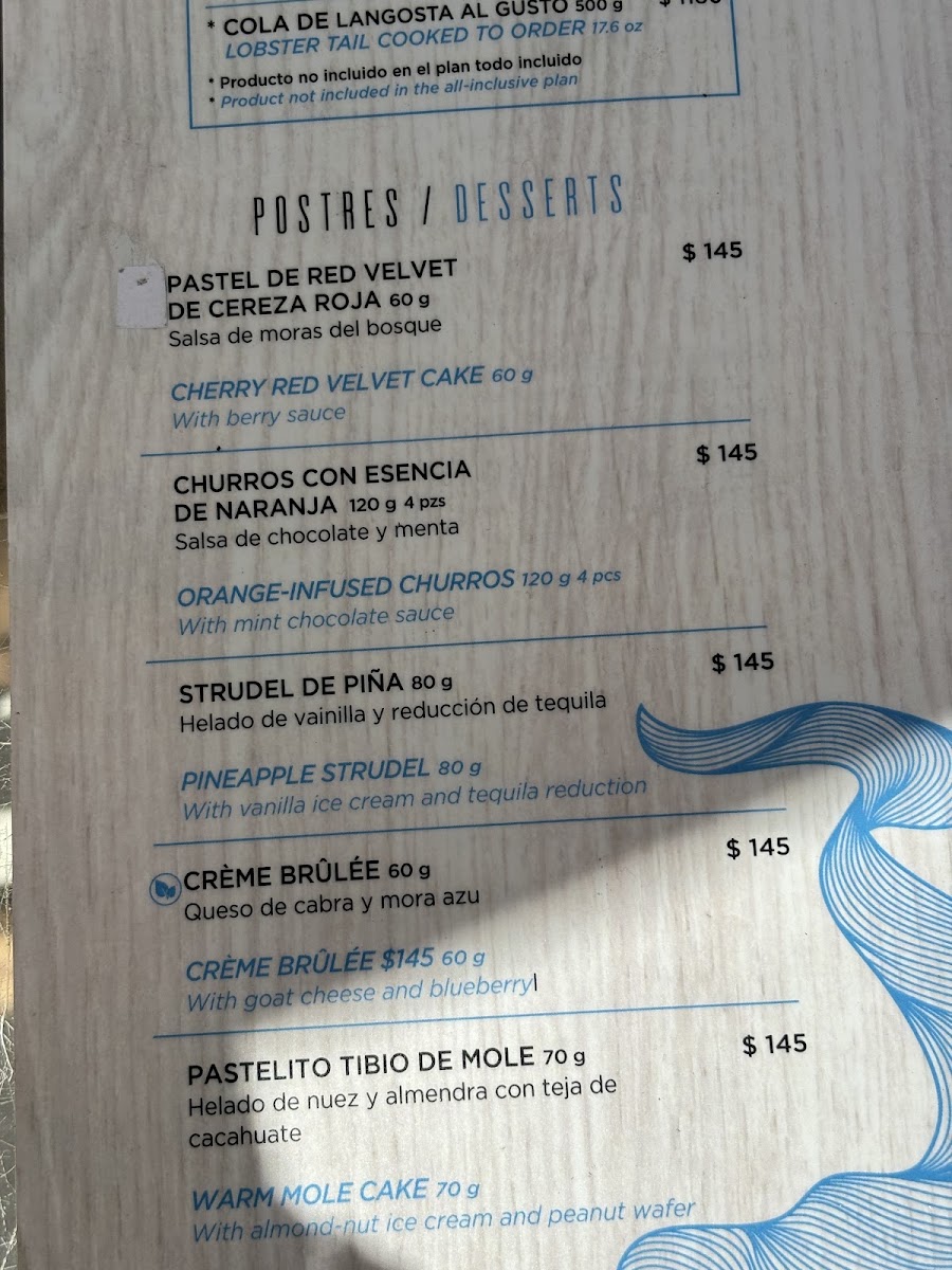 Beach Club Menu Photo 9