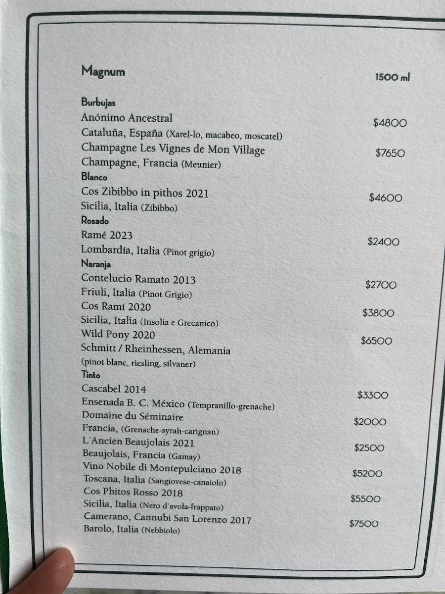 Bella Aurora Menu Photo 5
