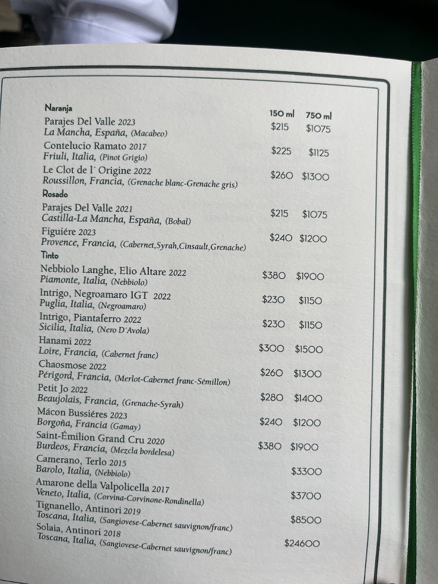 Bella Aurora Menu Photo 6