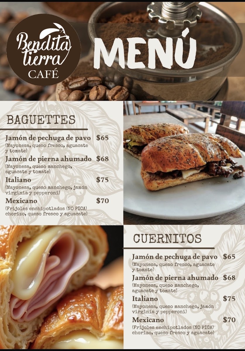Bendita Tierra Cafe Menu Photo 2