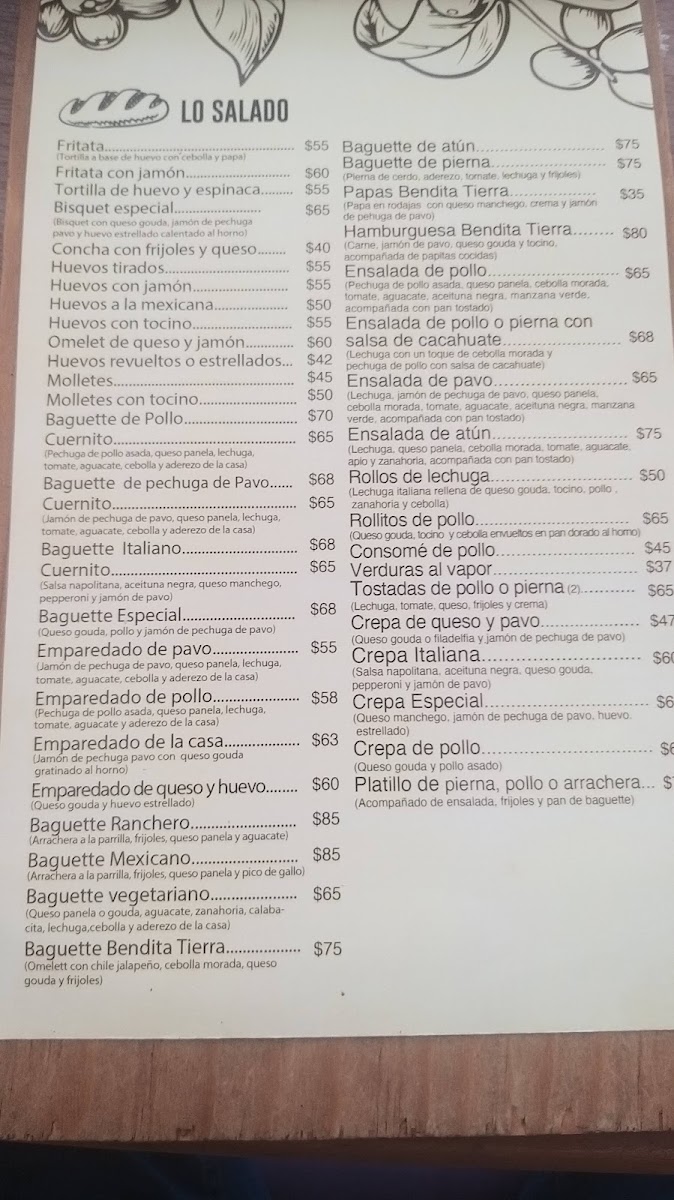 Bendita Tierra Cafe Menu Photo 8