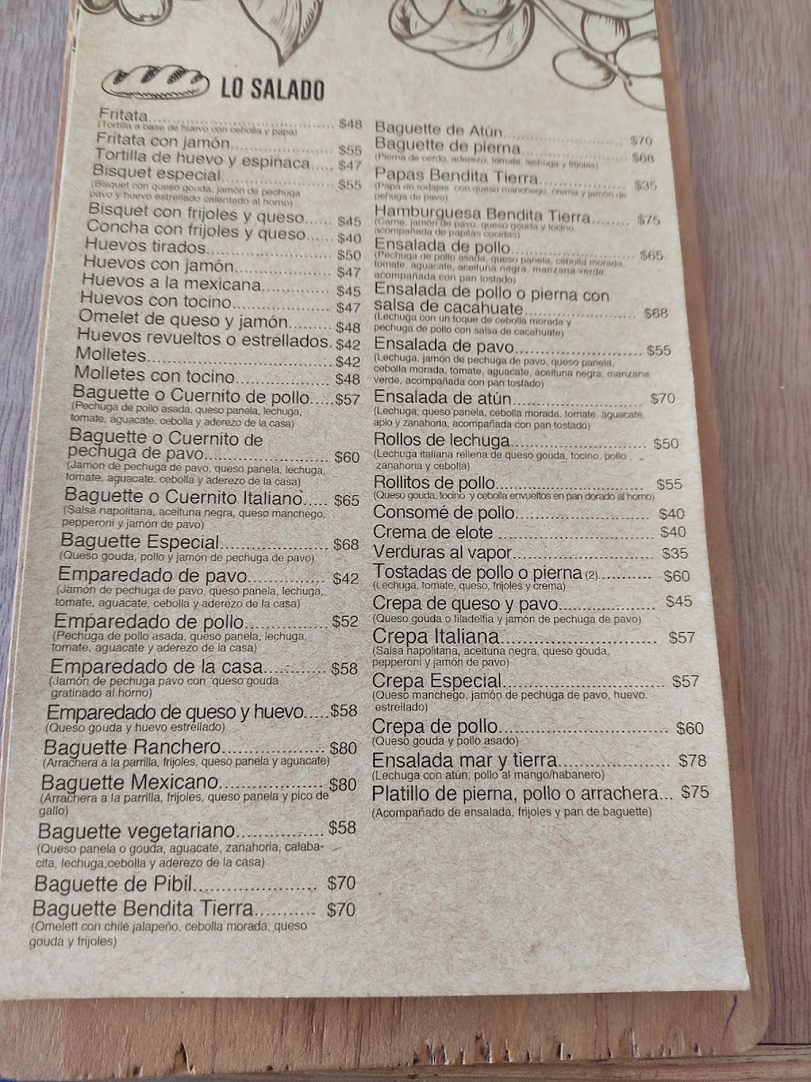 Bendita Tierra Cafe Menu Photo 9