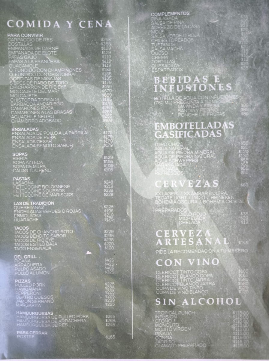Bendito Sabor Menu Photo 8