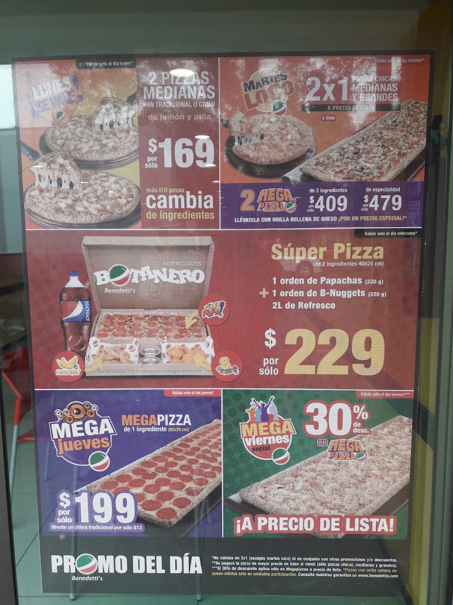 Benedettis Pizza Rojo Gómez Menu Photo 6