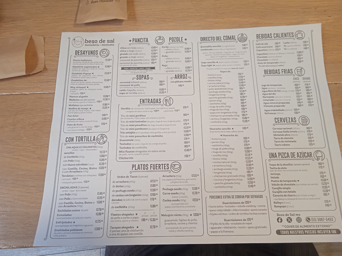 Beso De Sal Menu Photo 3