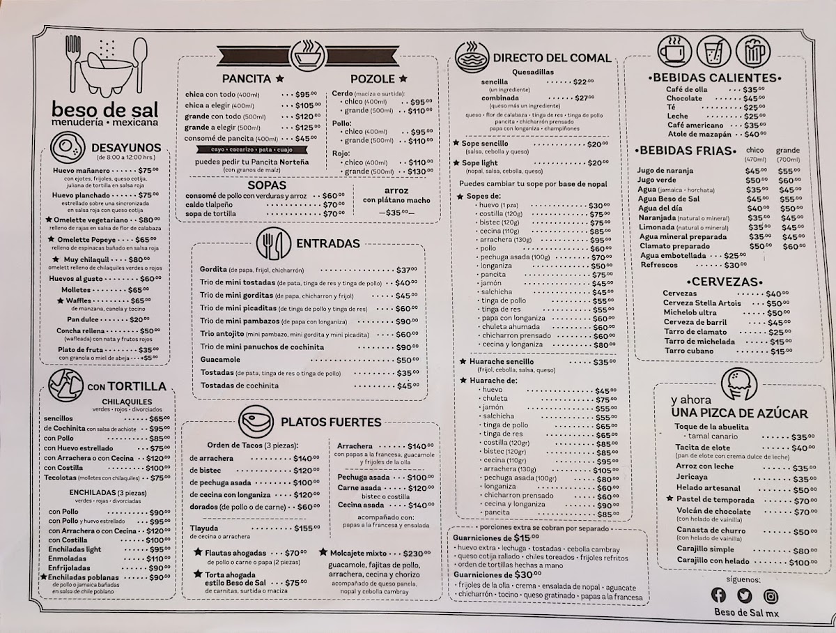 Beso De Sal Menu Photo 4