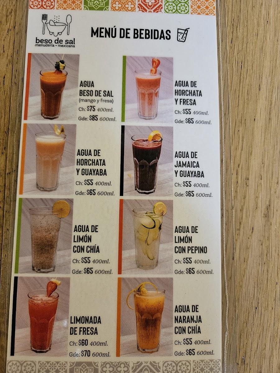 Beso De Sal Menu Photo 9