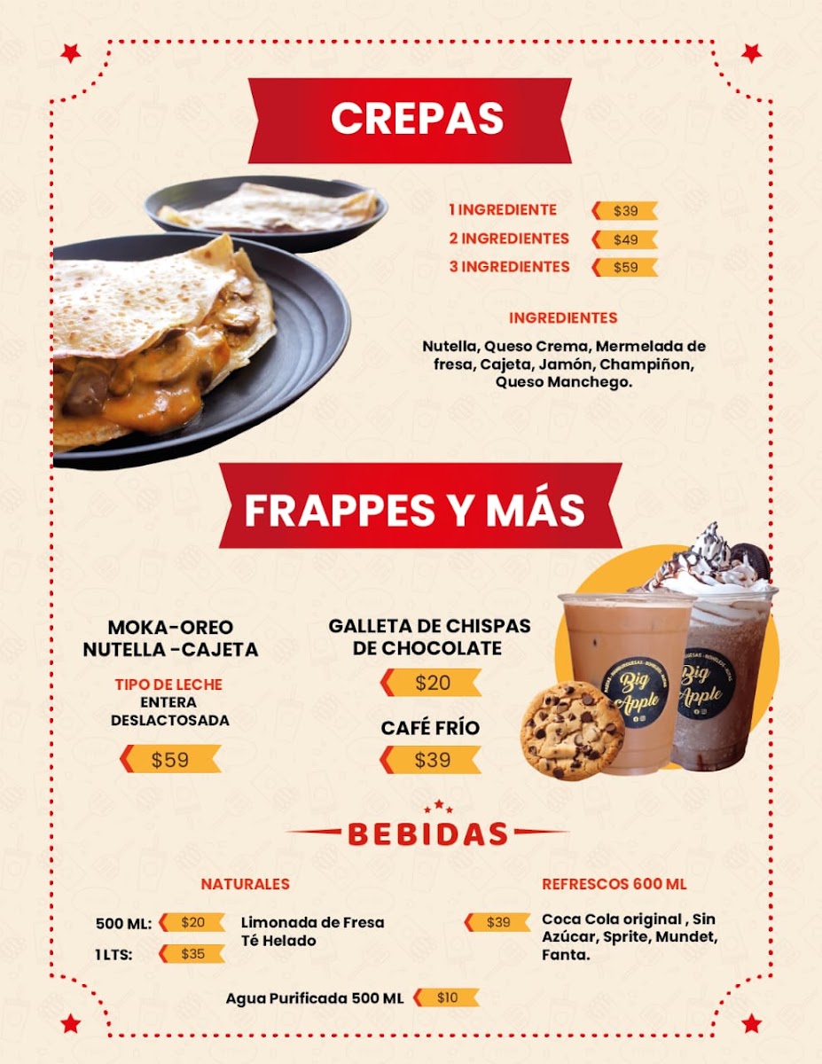 Big Apple Dorada Menu Photo 2