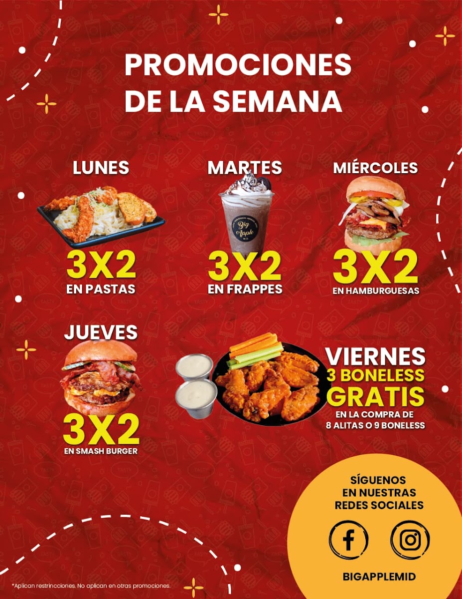 Big Apple Dorada Menu Photo 7
