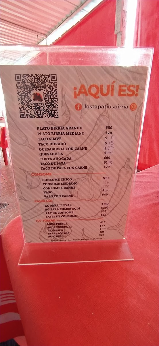 Birria Estilo Jalisco, Los Tapatios Menu Photo 3