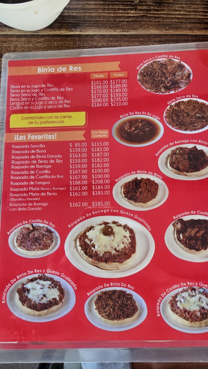 Birriería La Escondida De Don Álvaro Lugo Menu Photo 3