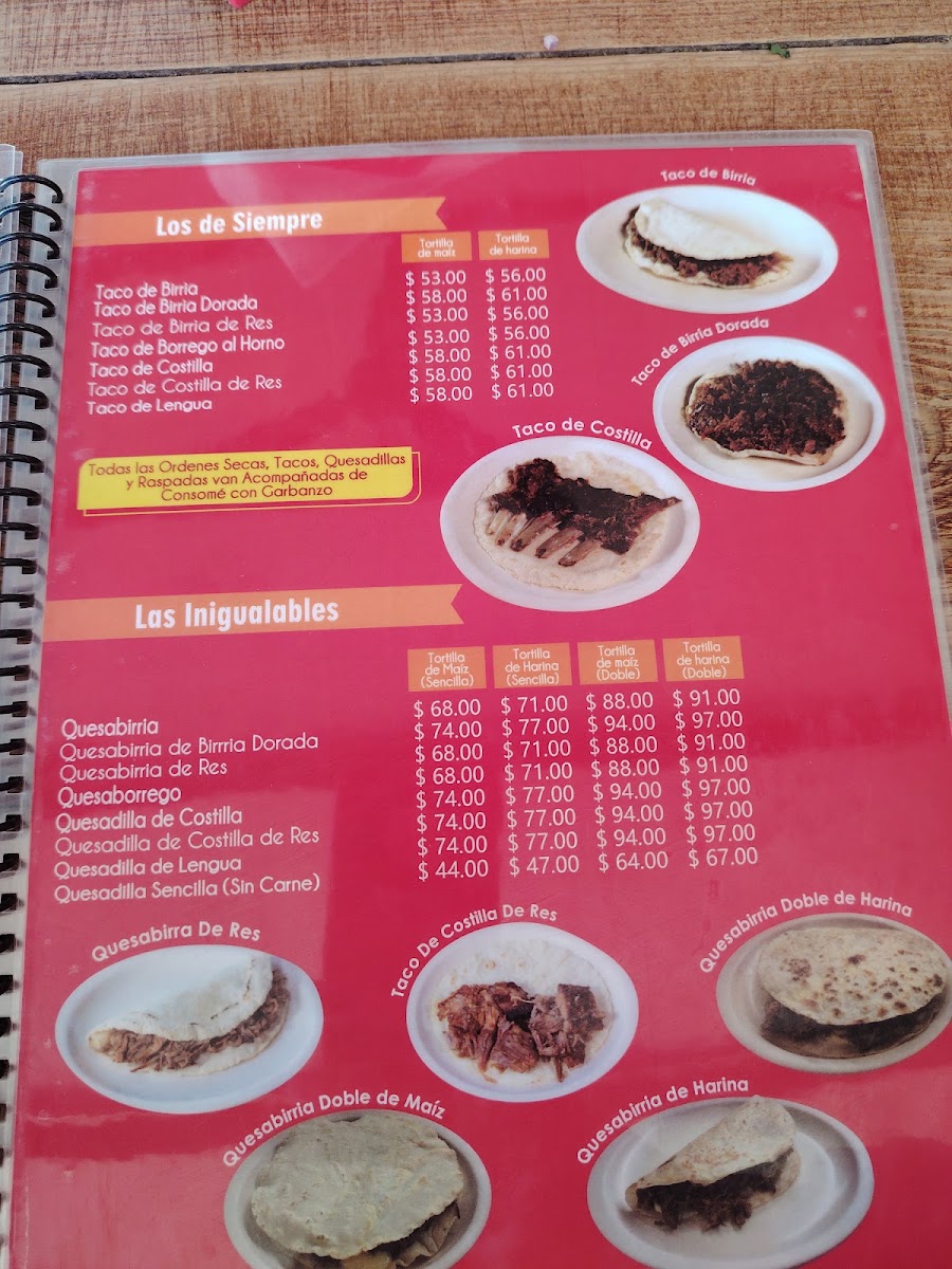 Birriería La Escondida De Don Álvaro Lugo Menu Photo 8