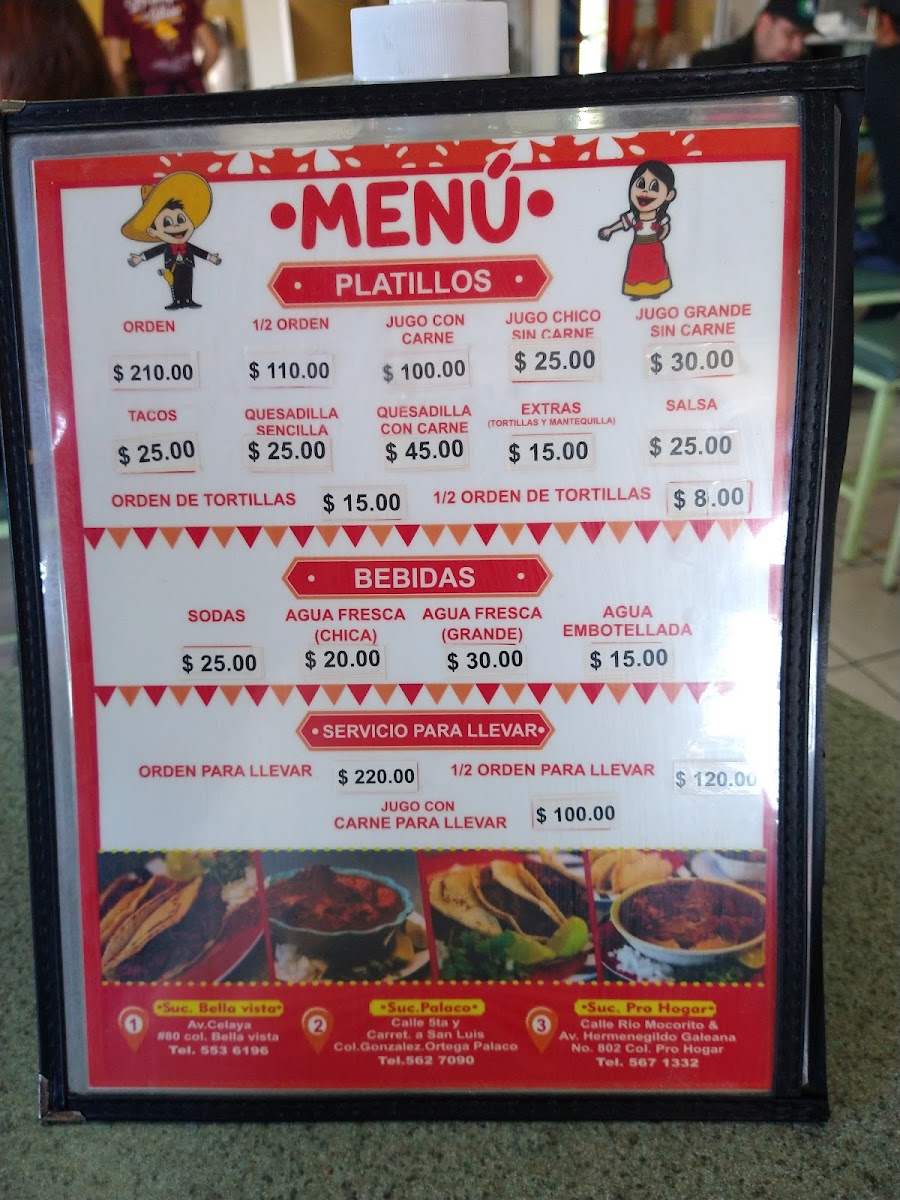 Birrieria Los Amigos De Jalisco - Prohogar Menu Photo 3