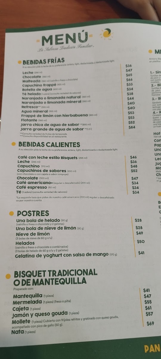 Bisquets Obregón - Unidad Morelia Las Américas Menu Photo 6