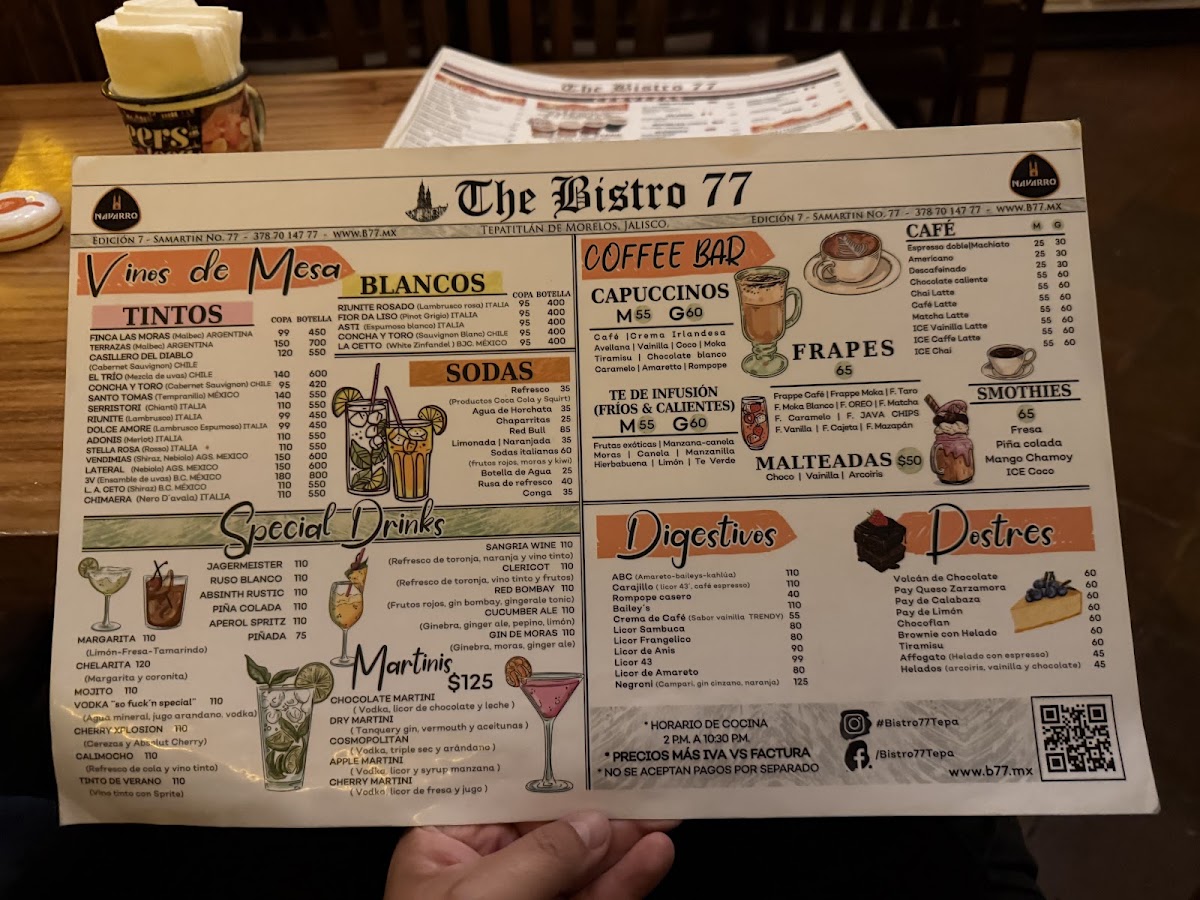 Bistro 77 Menu Photo 3