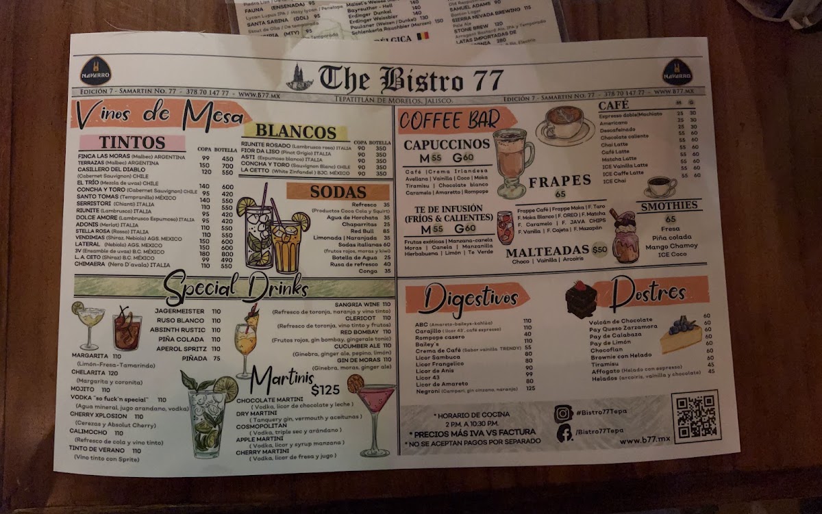 Bistro 77 Menu Photo 7