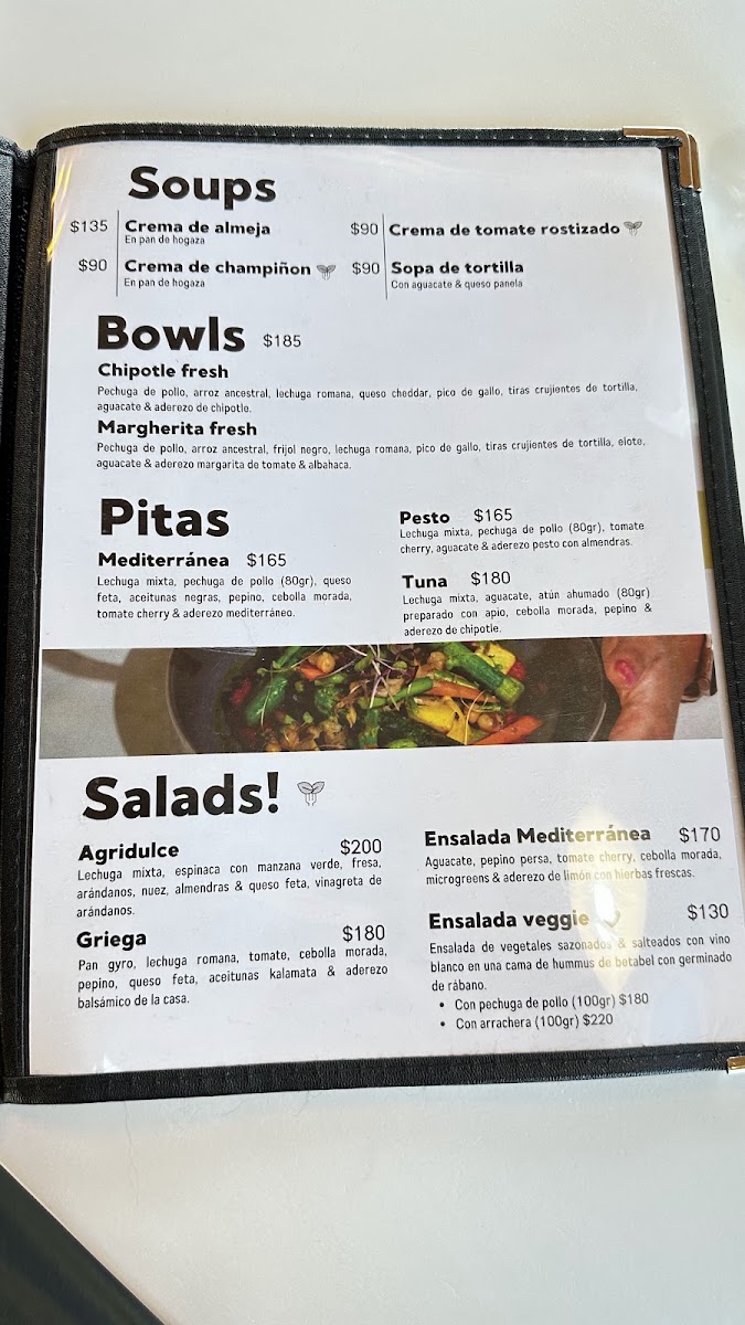 Bistro Lo Natural Menu