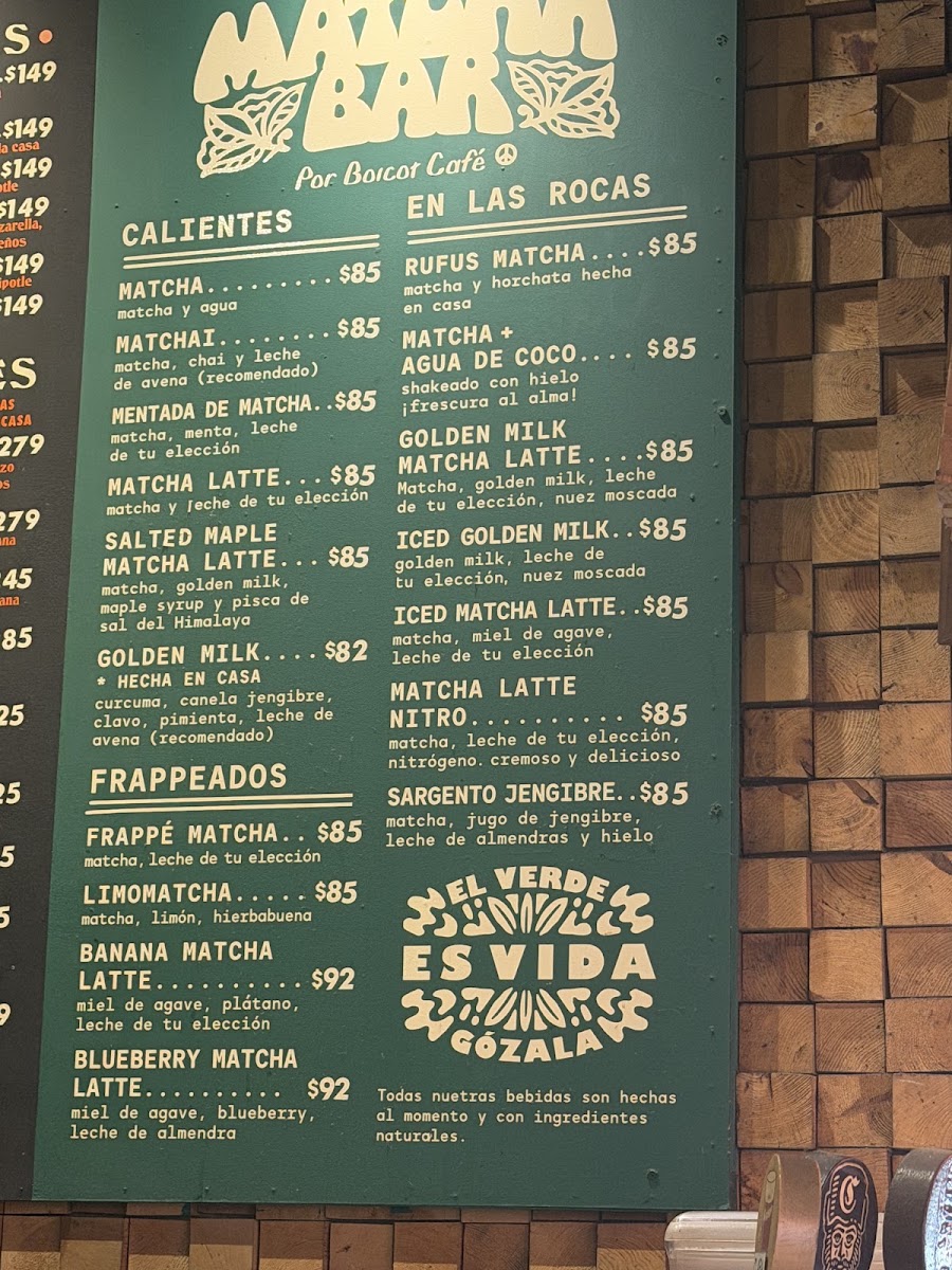 Boicot Café Polanco Menu Photo 9