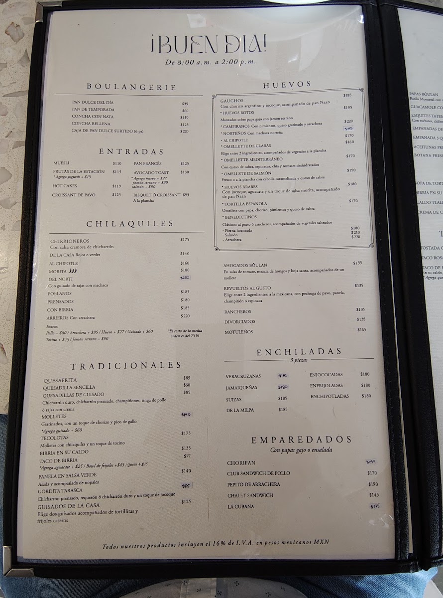 Boulan Menu Photo 4