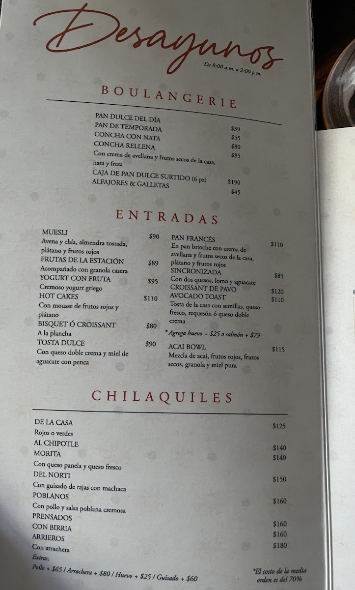 Boulan Menu Photo 7