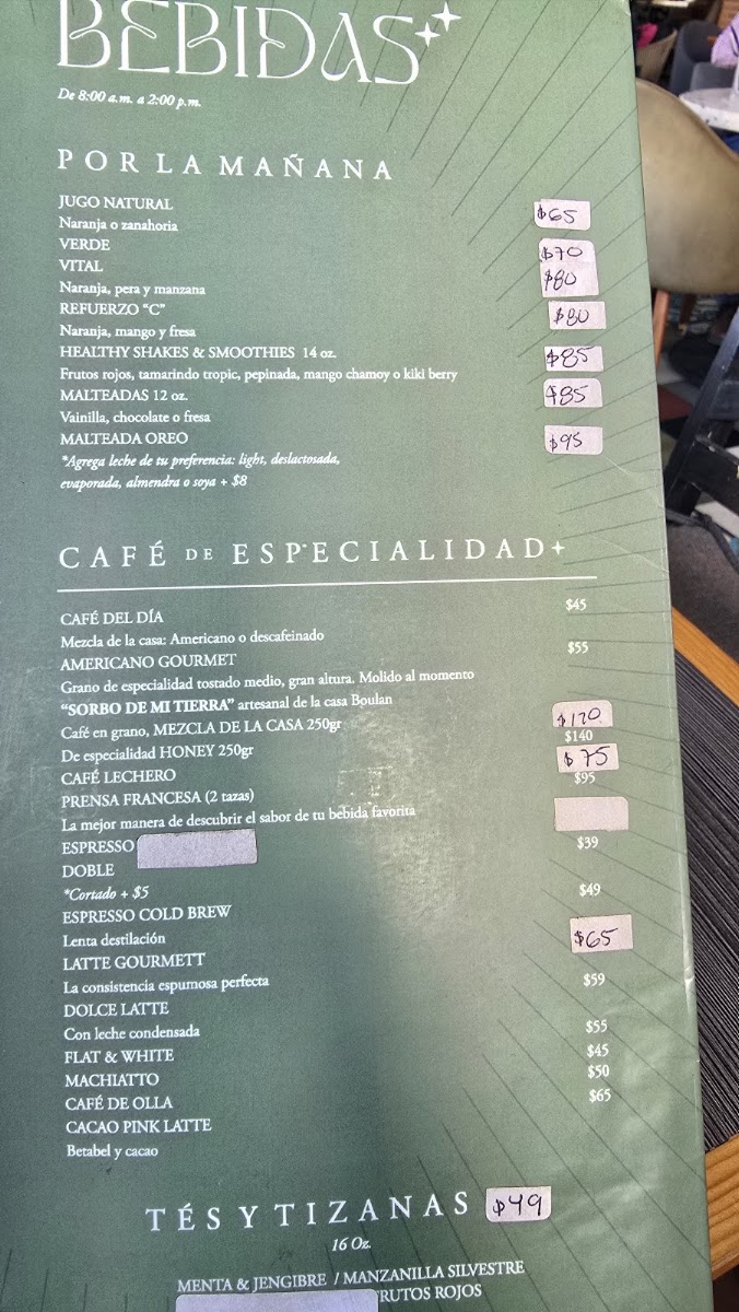 Boulan Menu Photo 8