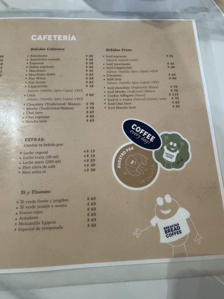 Breaking Bread Coffee Menu Photo 3