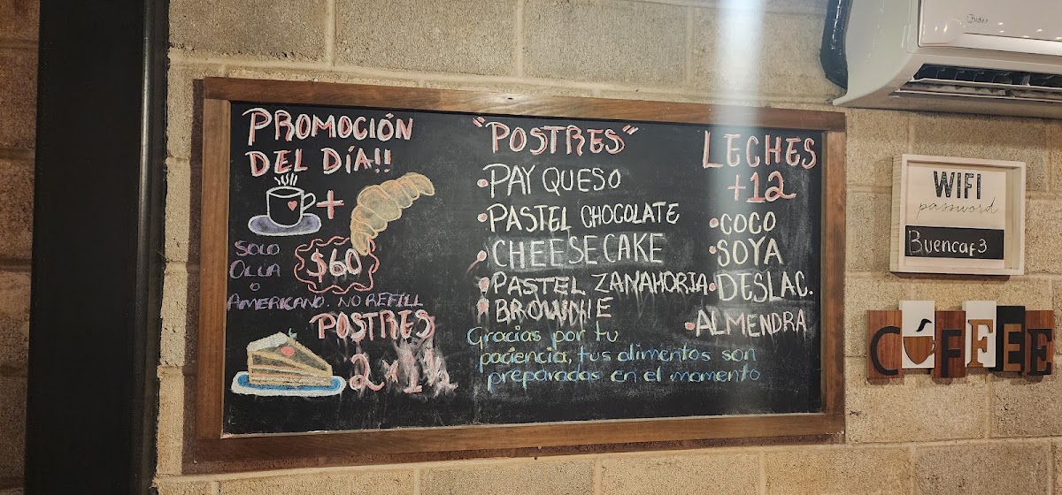 Buen Café Puerto Vallarta Menu Photo 8
