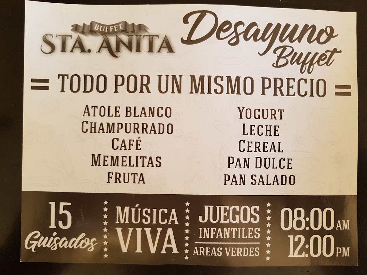 Buffet Santa Anita Menu Photo 5