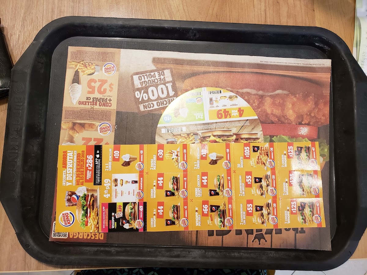 Burger King Diamante Menu Photo 10