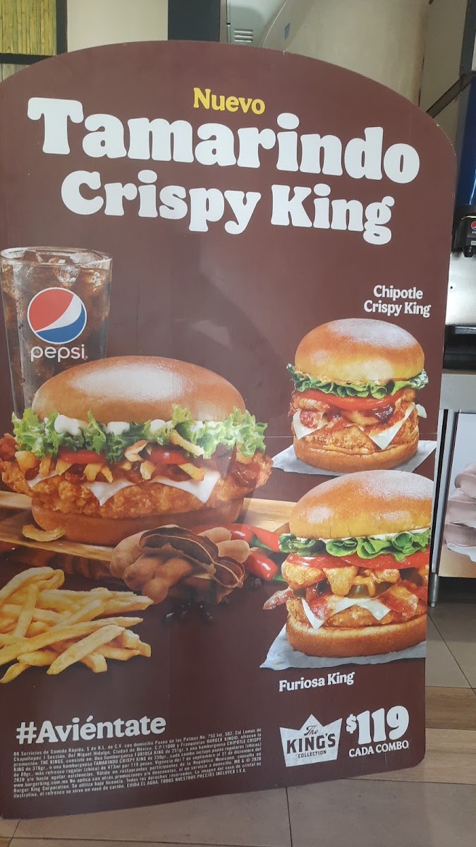 Burger King Diamante Menu Photo 5