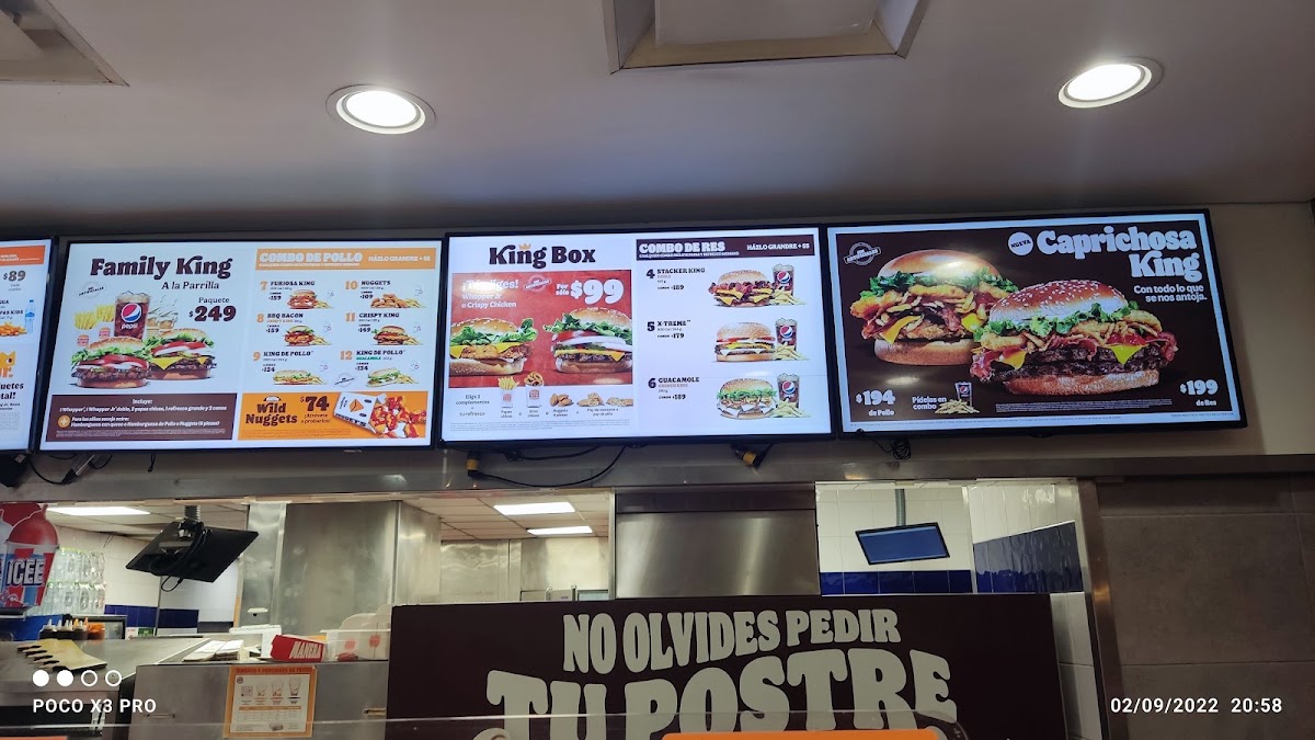 Burger King Diamante Menu Photo 7