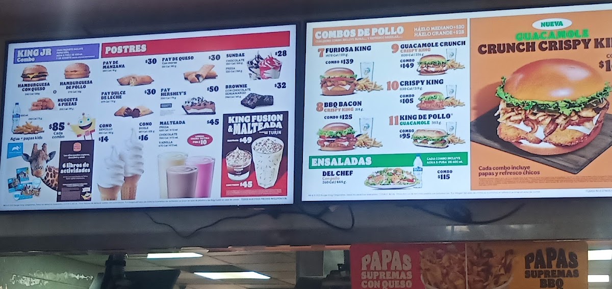 Burger King Diamante Menu Photo 9
