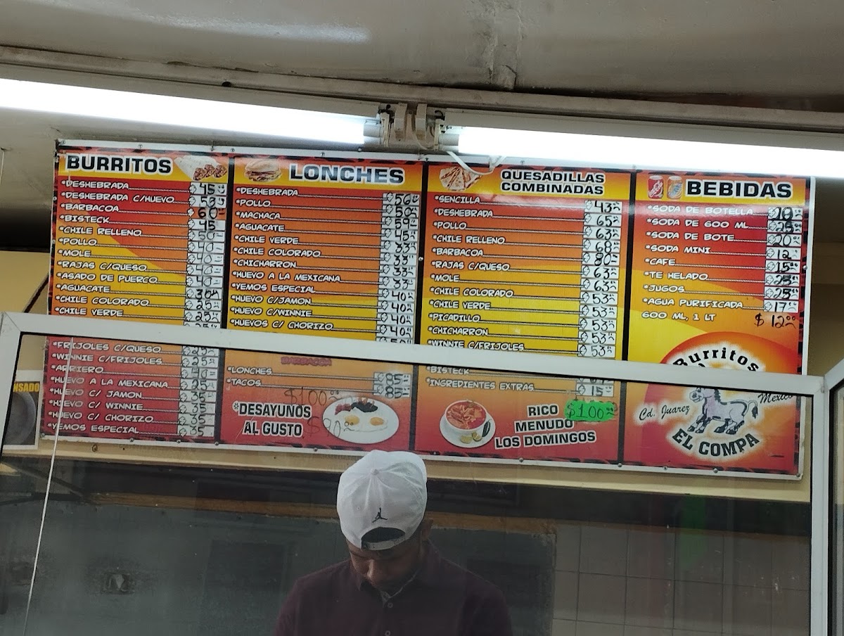 Burritos El Compa Menu Photo 4