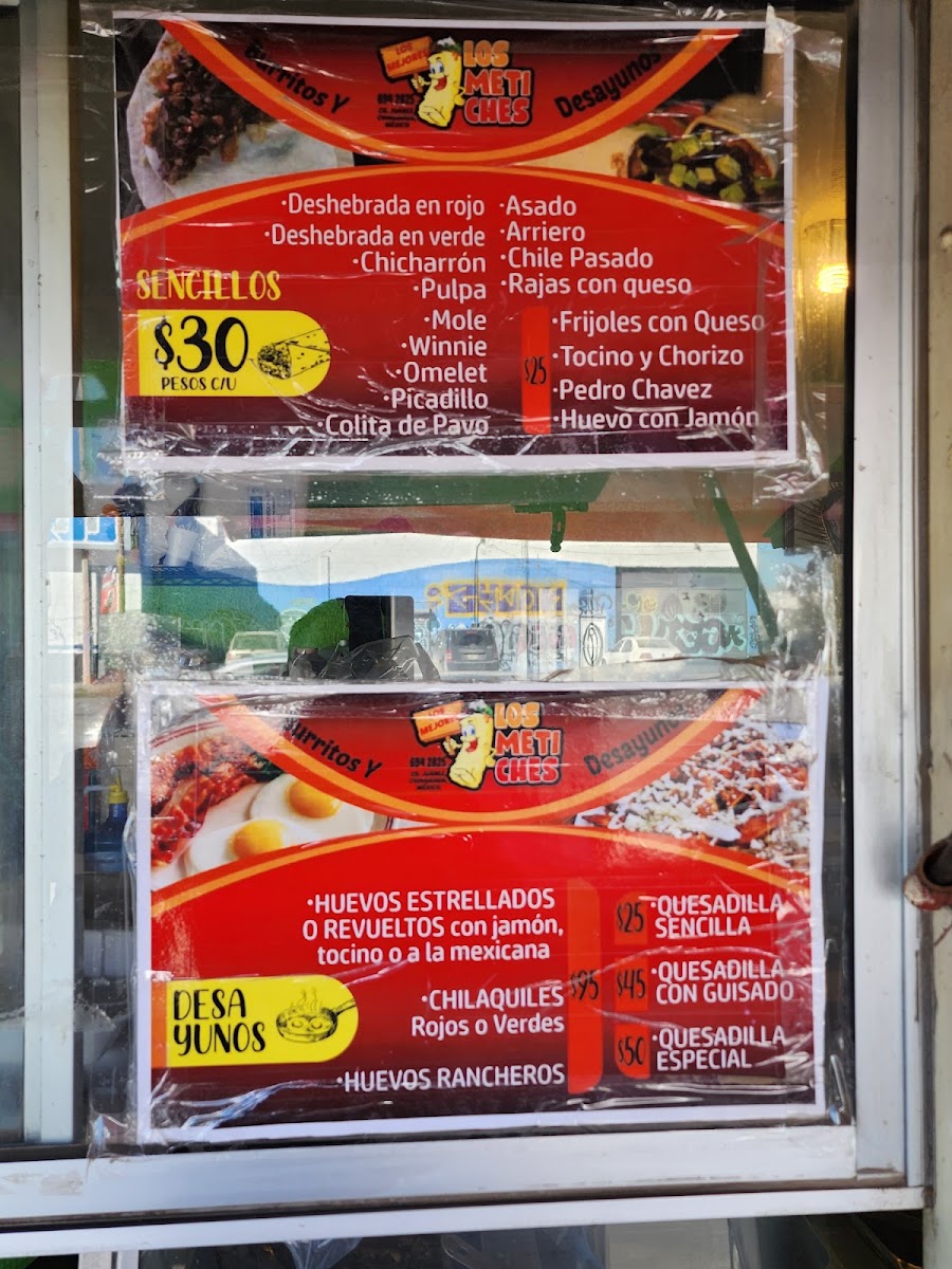 Burritos Los Metiches Menu Photo 10