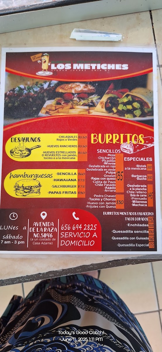 Burritos Los Metiches Menu Photo 6