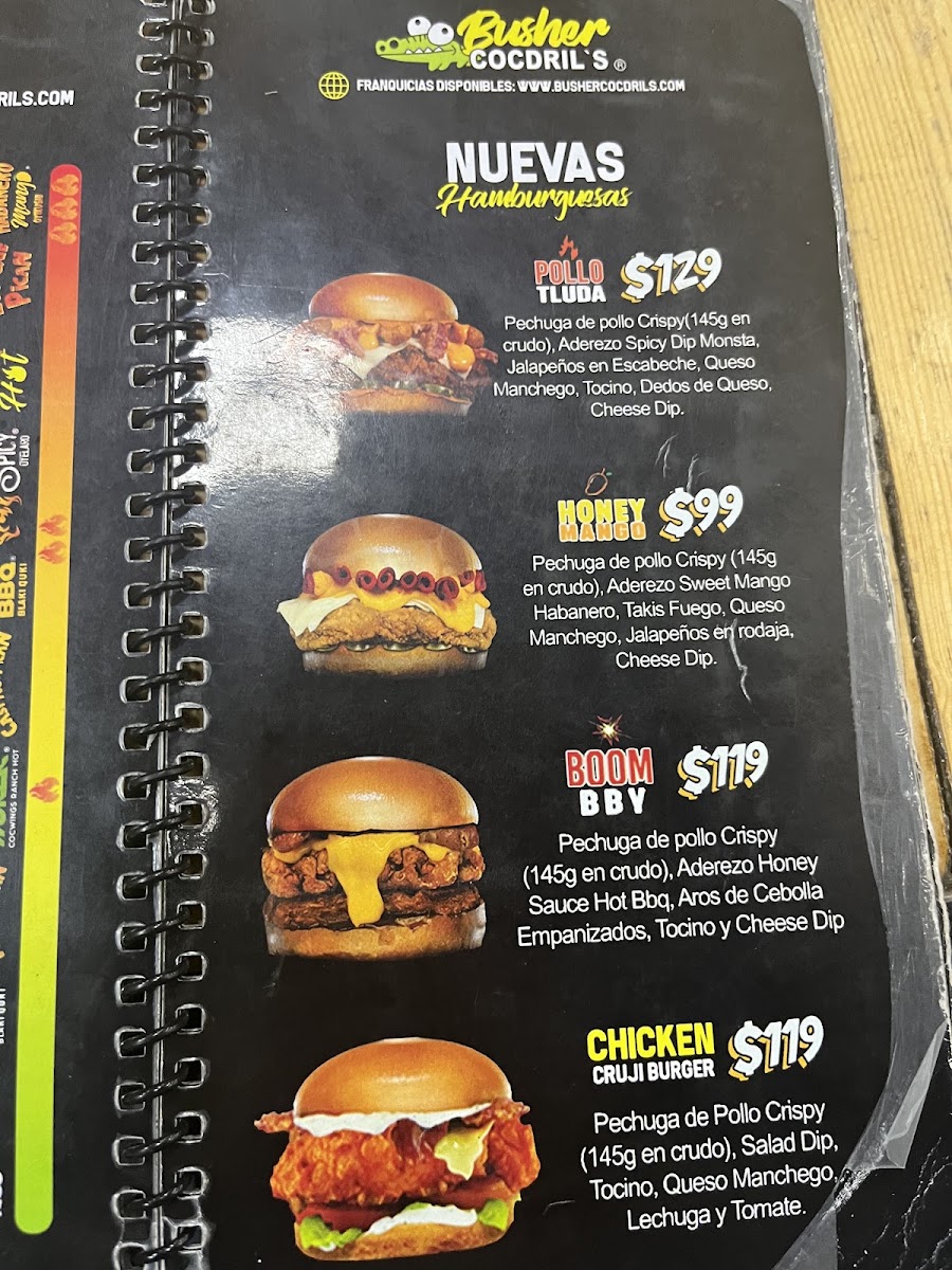 Busher Cocdril's Av. Pantitlán Menu Photo 3