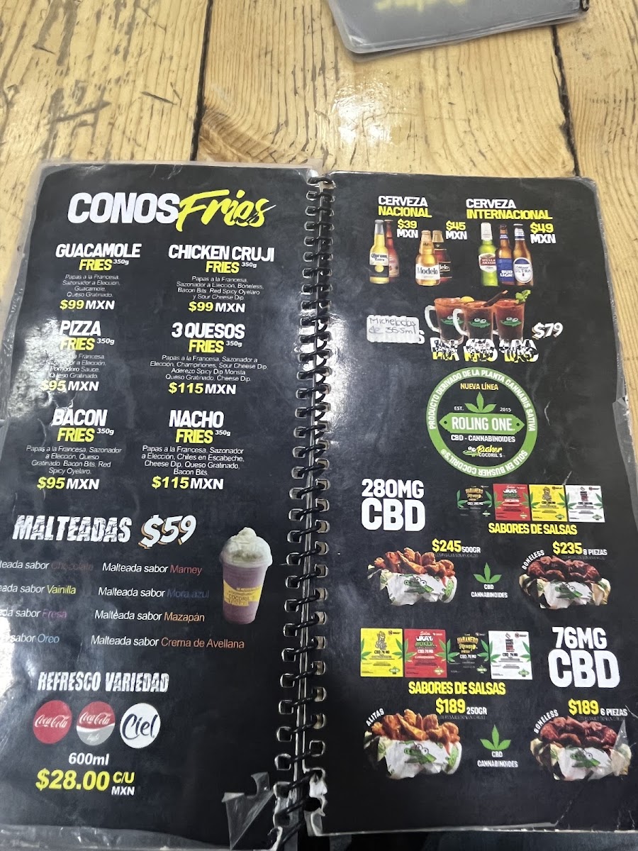 Busher Cocdril's Av. Pantitlán Menu Photo 4