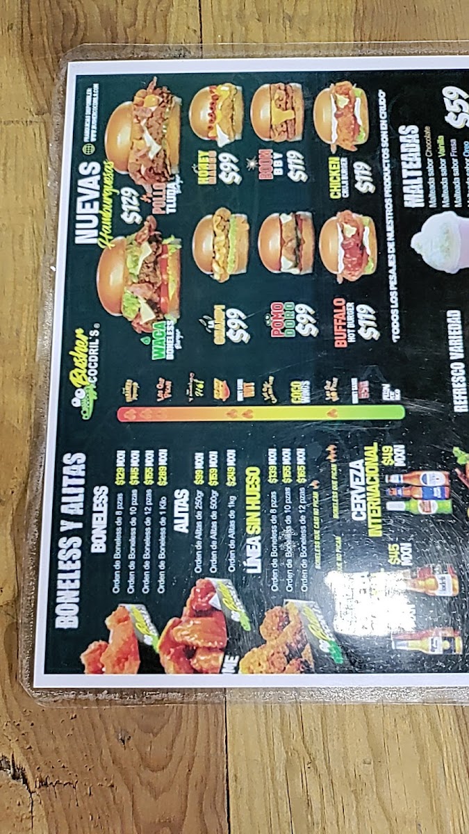 Busher Cocdril's Av. Pantitlán Menu Photo 9