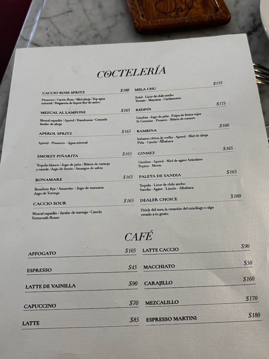 Caccio Pizza & Rotisserie Menu Photo 2