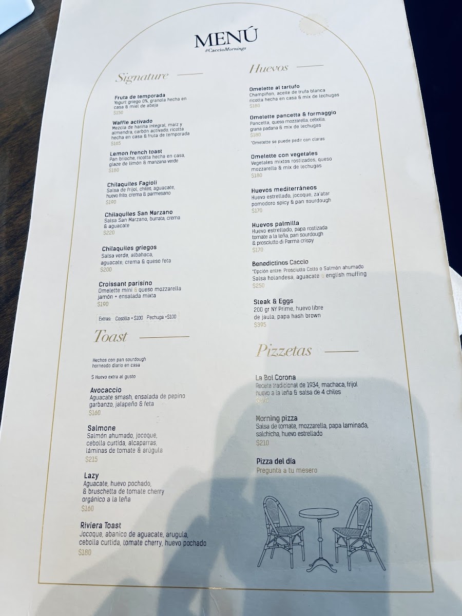 Caccio Pizza & Rotisserie Menu Photo 3