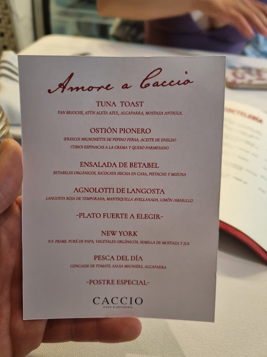 Caccio Pizza & Rotisserie Menu Photo 5