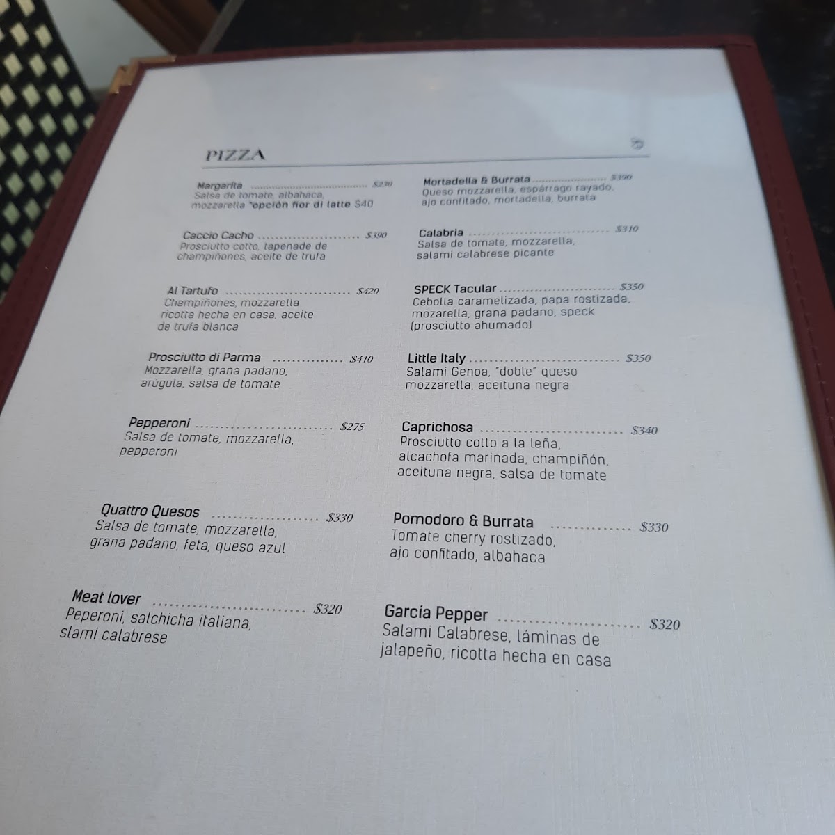 Caccio Pizza & Rotisserie Menu Photo 6