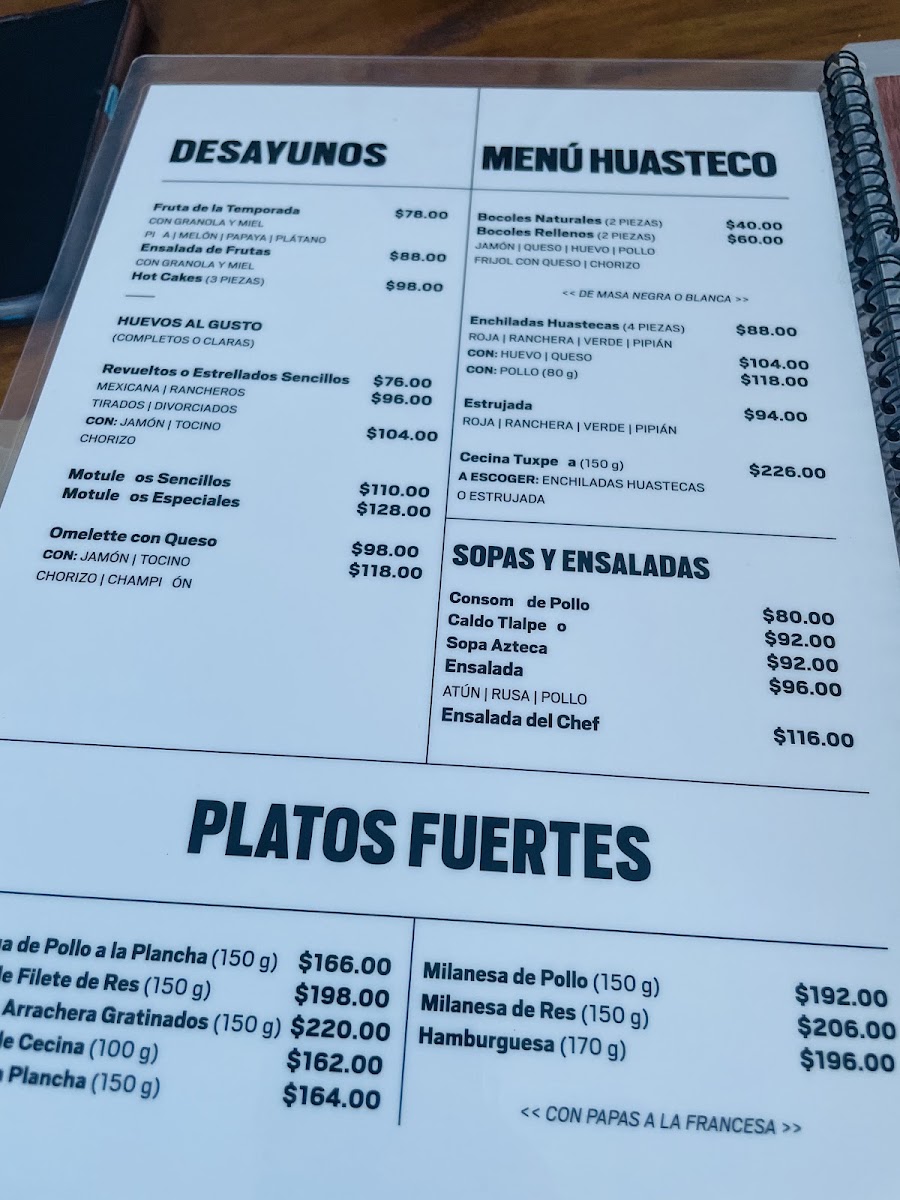 Cafe Andrade Suc.tampico Menu Photo 2