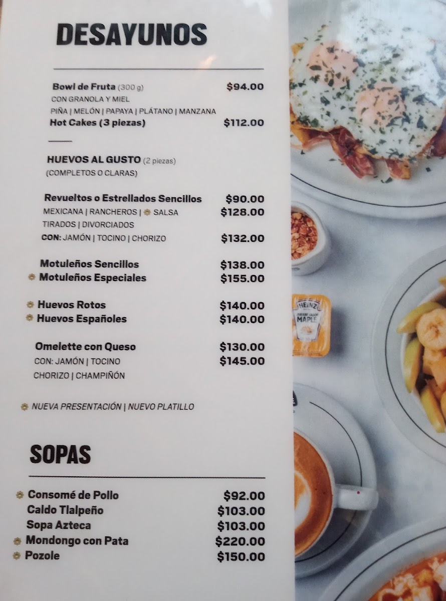 Cafe Andrade Suc.tampico Menu Photo 3