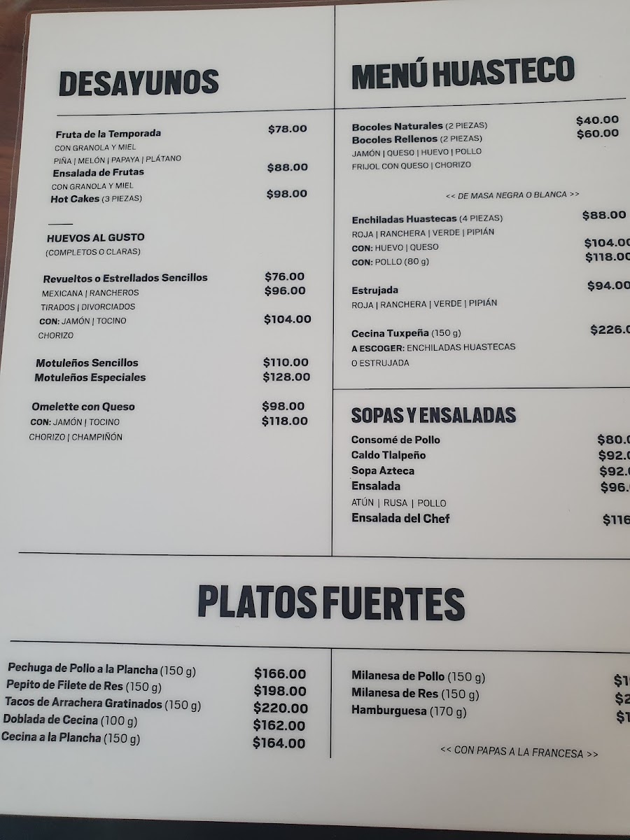 Cafe Andrade Suc.tampico Menu Photo 8
